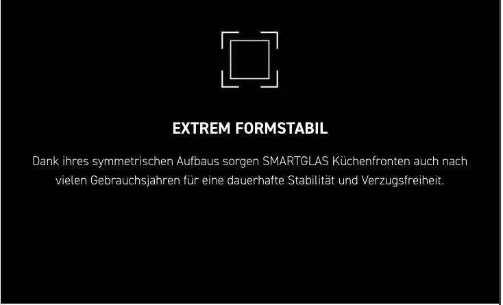 extrem formstabil