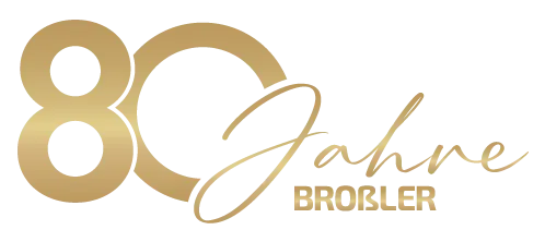 Emblem 80 Jahre Brossler