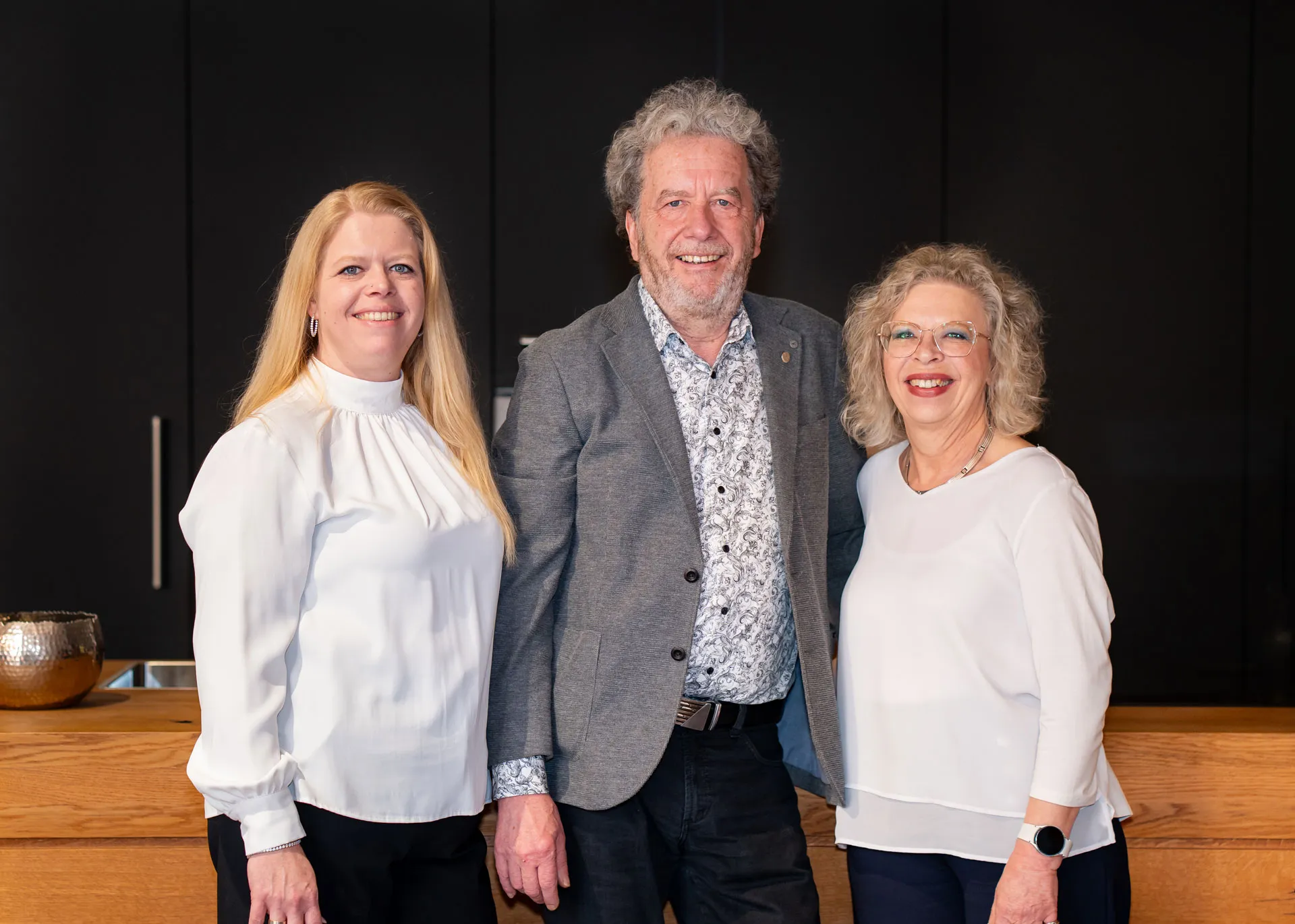 Inhaber von Küche Aktiv: Silvia Broßler, Gerhard Broßler und Petra Broßler (v.l.n.r.)