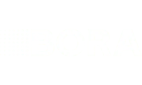 Bora Logo weiß