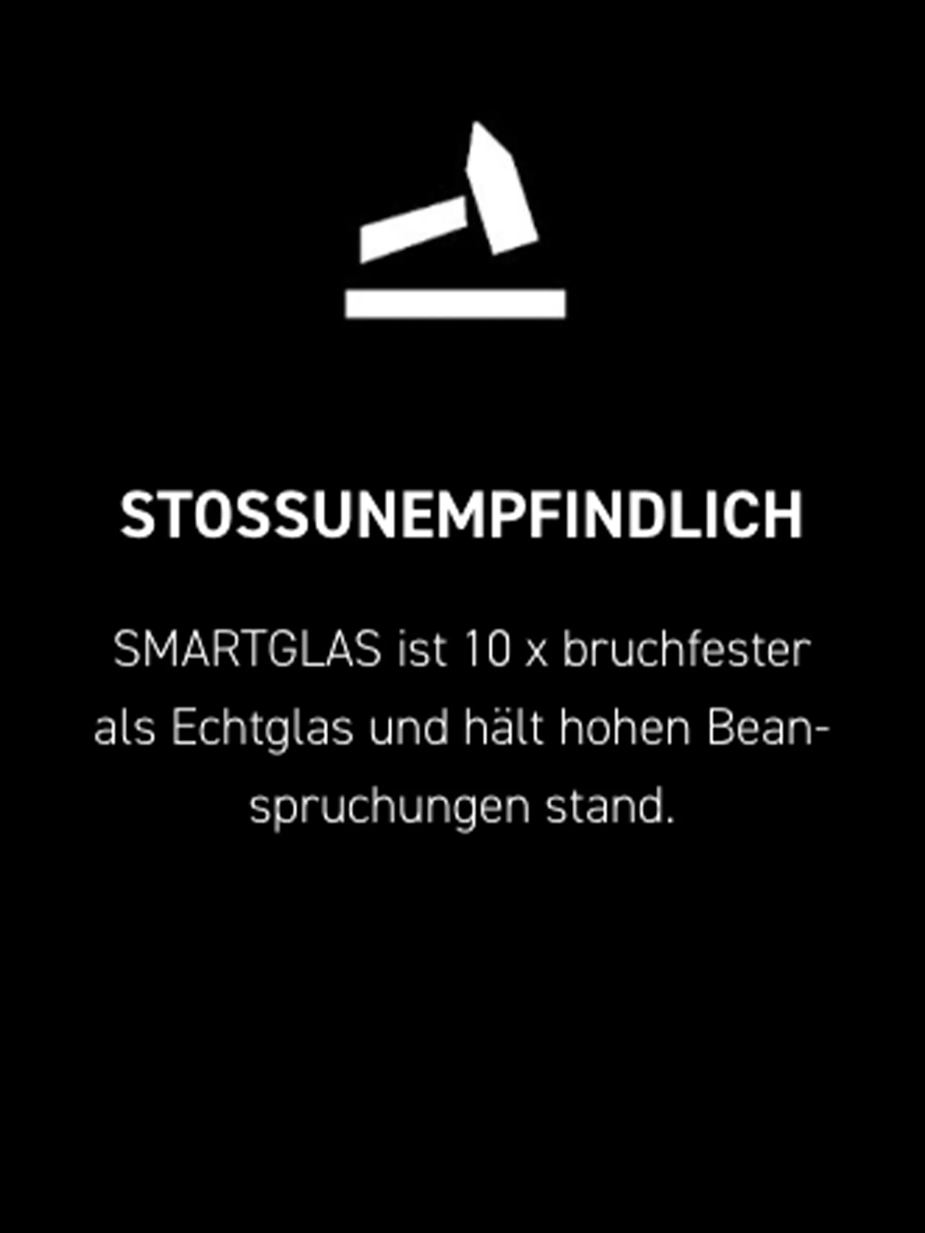 stossempfindlich